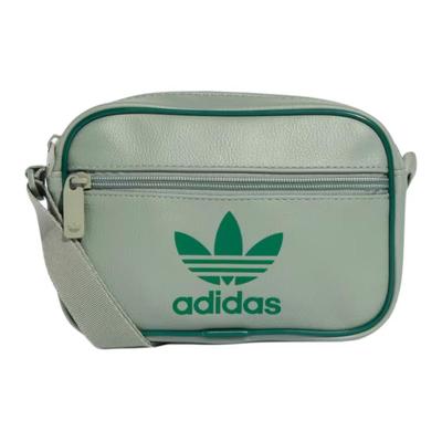 Originals Adicolor Brand Logo Front Zipper Pocket Mini Shoulder Crossbody Bag Unisex Bags Green JI9446