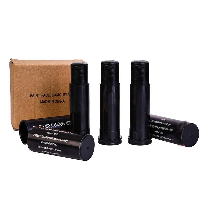 Three-Color Face Camouflage Paint Set for Outdoor Camping & CS Team Building