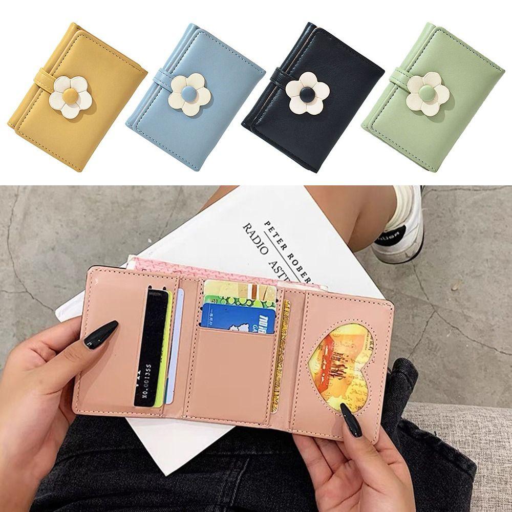 

PU Leather Women s Wallet Flower Pattern Coin Money Purses Cute Small Wallet