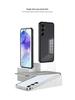 Samsung A55 Metal Frame Snap-On A15 Phone Case, Single-Sided Frosted for Samsung A35, S24FE Compatible.