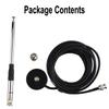 27Mhz BNC Telescopic 130cm Antenna With Magnetic Base For CB Walkie Talkie