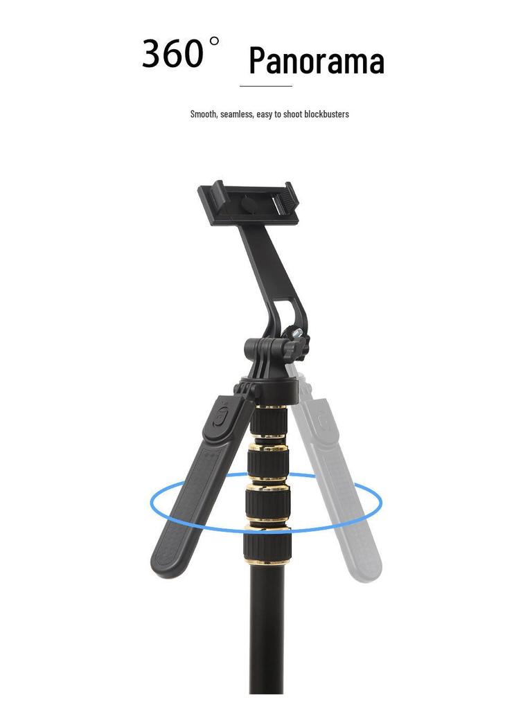 2.1m Multifunctional Floor Tripod & Selfie Stick for Mobile Phones