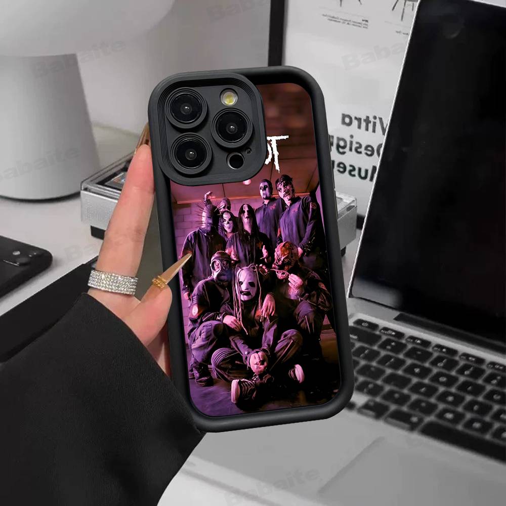 Band Cool-S-SlipknotS-S Phone Case For IPhone 17 16 15 14 13 12 11 Pro Max Mini Plus Soft TPU Back Cover