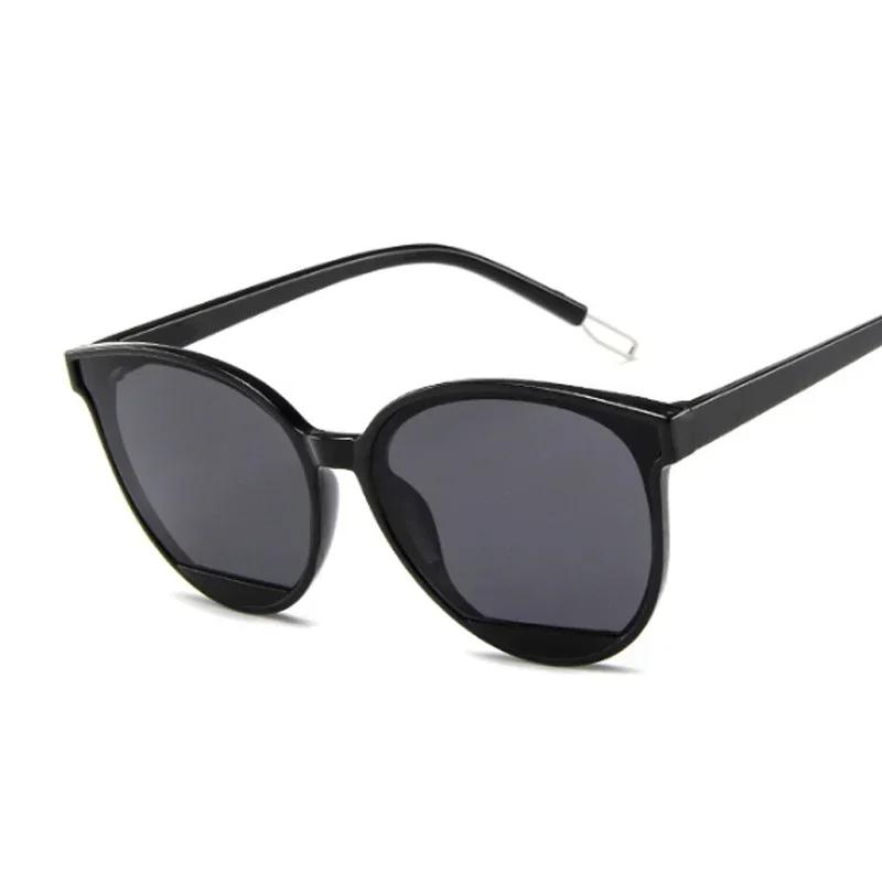 Cat Eye Square Sunglasses Women Men Retro Designer Fashion Sun Glasses Mirror Plastic Punk Oculos De Sol