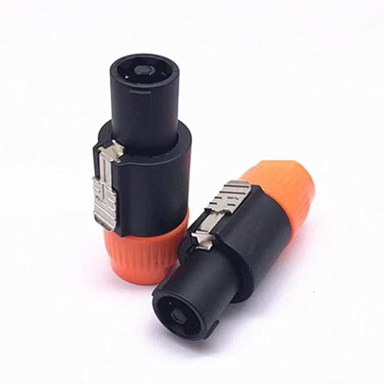 

Four-Core Stage Mixer Sound System with NL4FC Connector and Ohm Power Amplifier помаранчевий