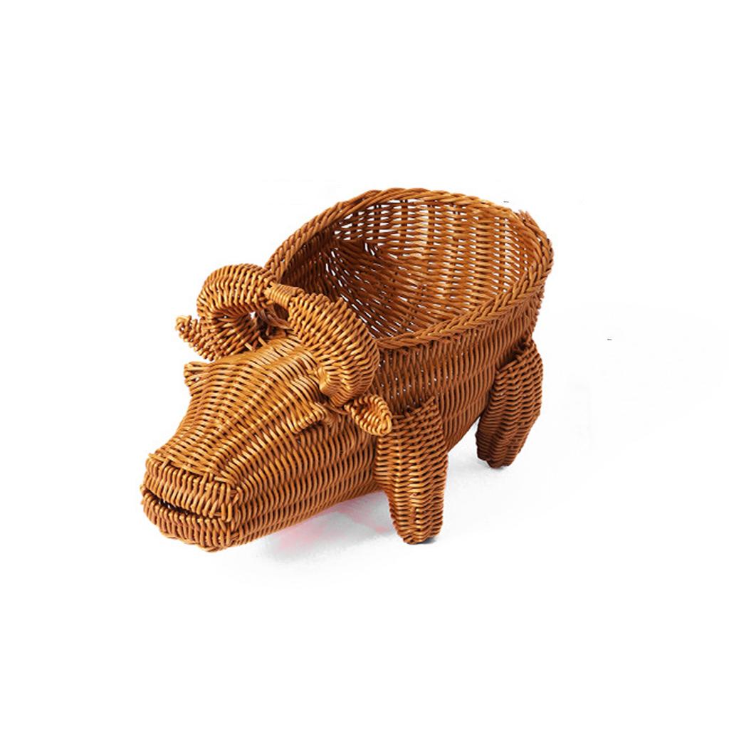 Animal Inspire Storage Basket for Room PP Construction Sturdy Organizers