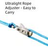 Rope Roller Paracord With Roller Cam Technology,Easy Secure Tie Down For Outdoor, Camping, And Boating Guy Lines