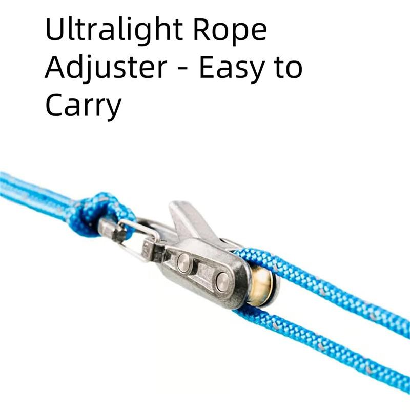 Rope Roller Paracord With Roller Cam Technology,Easy Secure Tie Down For Outdoor, Camping, And Boating Guy Lines