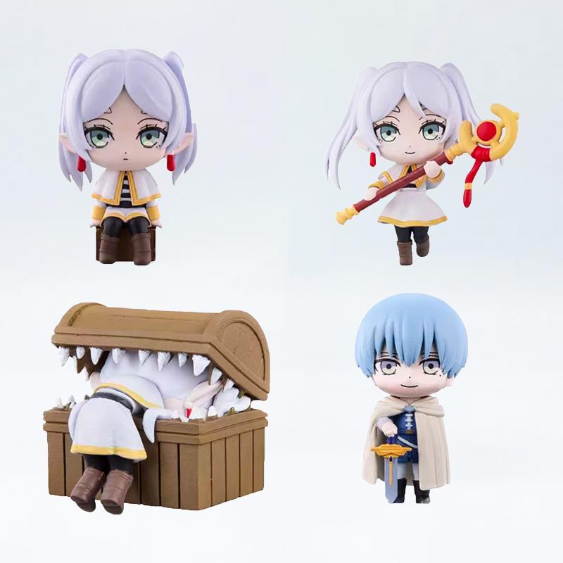 In Stock Frieren: Beyond Journey's End 10cm Anime Figures Frieren Himmel Action Figure Boys Gift Collection Model Doll Toys