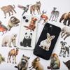Animal World Photo Sticker Set - 50 Sheets for Kids DIY Notebook Decoration