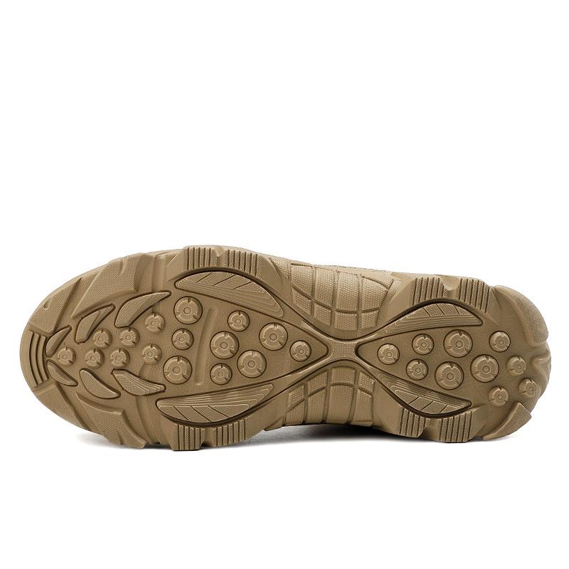 Large size outdoor sports shoes boots hiking boots desert boots high top hiking boots men's outdoor shoes