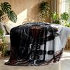 Custom Name Personalized Manchester United Print Blanket, Home Decor, Bedroom, Sofa, Camping, Couch, Gifts for Birthday Christmas