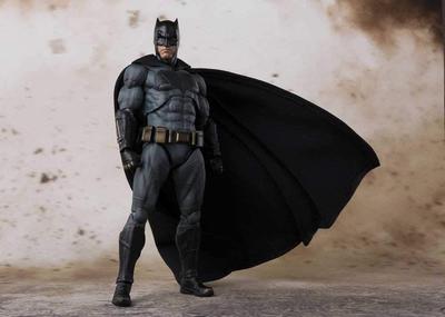 TAMASHII NATIONS Batman 150mm figura móvel pintada SHFiguarts (LIGA DA JUSTIÇA) Aproximadamente. ABS&PVC&Tecido