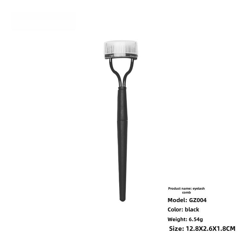 Wimpernkamm- und Augenbrauenbürsten-Werkzeugset aus Edelstahl