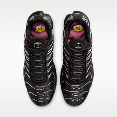 Nike Air Max Plus Premium 'Black Chrome Gamma Blue' Men's Sneakers