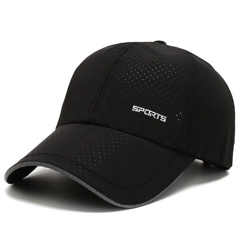 Northwood Breathable Sports Summer Cap Women Mens Baseball Caps Holes Fast Dry Sun Hats Hip Hop Snapback Trucker Cap