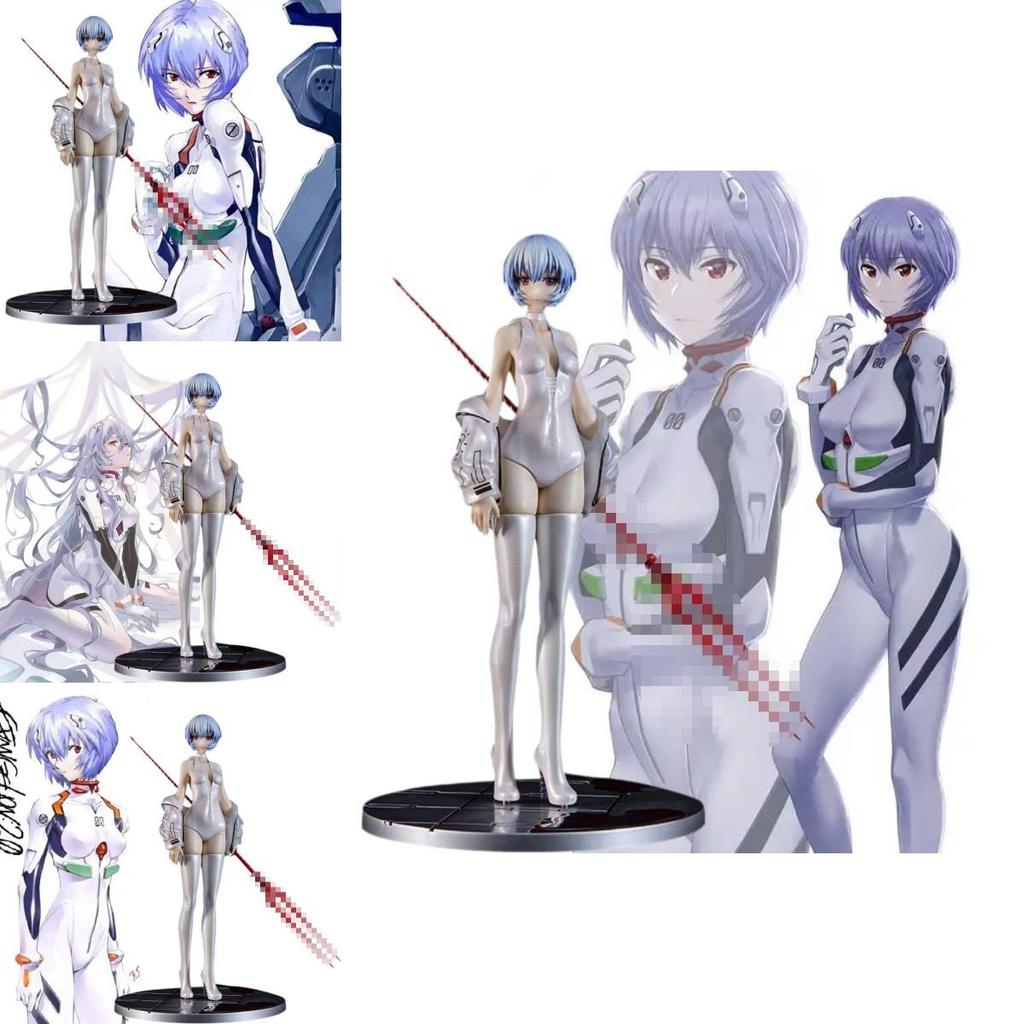Stunning Eva Series Pvc Models Of Rei Ayanami And Asuka Langley For Display