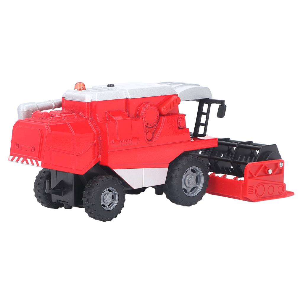 Combine Harvester Toy Realistic Sound Light Battery Powered Farm Vehicle Toy for Children Toddlers
