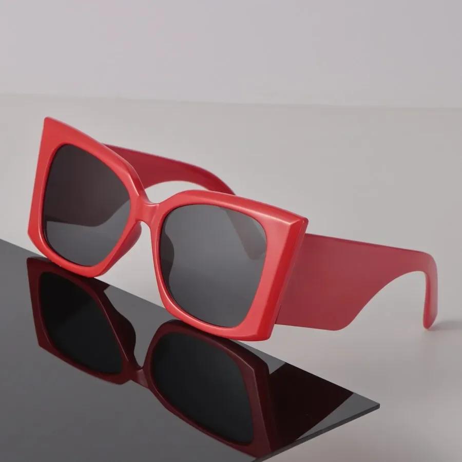 

Классические Черные Винтажные Квадратные Солнцезащитные Очки Женские Дизайнерские Минималистичный Стиль Большая Рама Солнечные Очки Мужские Трендовые Очки Зеркальные Other