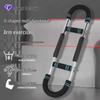 U-Shaped Adjustable Arm and Chest Strength Trainer with Thickened Handles for Fitness