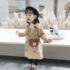 Fashion Baby Boys Trench Coat Autumn and Winter Jacket Long Sleeve Baby Double Breasted Cardigan Clothes