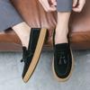 2024 Brown Fashion Elegant Tassels Casual Shoes For Men Comfortable Low Cut Men Loafers Hot Selling Classic Designer Men's Shoes