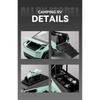1/24 Tesla Cybertruck Camping RV Alloy Die Cast Toy Car Model Sound and Light Children's Toy Collectibles Birthday Gift