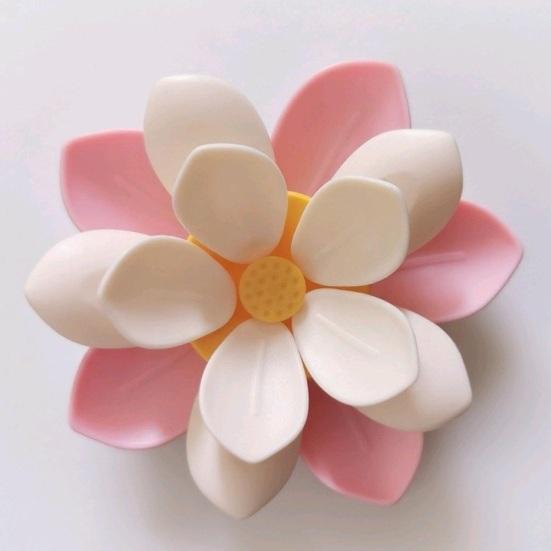 10Pcs/Set Sealing Clamp Easily Open Close Magnetic Absorption Double-Layer Flower Shape Food Bag Sealing Clips