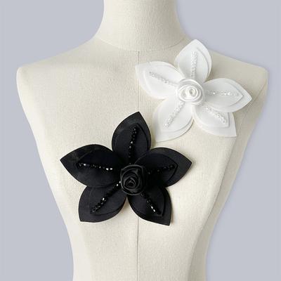 Handgefertigte 3D Große Blumenbroschen Elegante Korsage Hochzeitsparty Reversnadeln für Damen Modeaccessoires Braut-Boutonniere Geschenk
