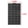 340W Highly Flexible Monocrystalline Solar Panel Tile Mono Panel Waterproof Camping 18V