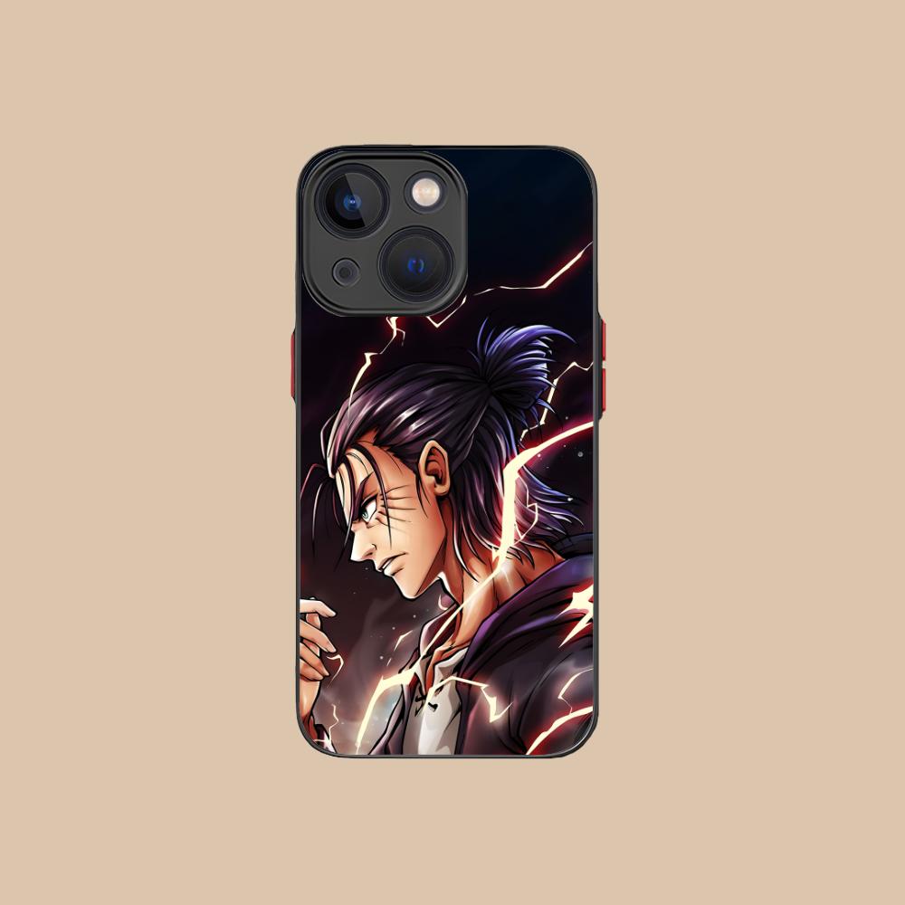 AOT Eren Mobile Cell Phone Case for iPhone 16 15 14 13 12 11 X XR XS 8 7 Pro Max Plus Mini Colour Printing Silicone Luxury Cover