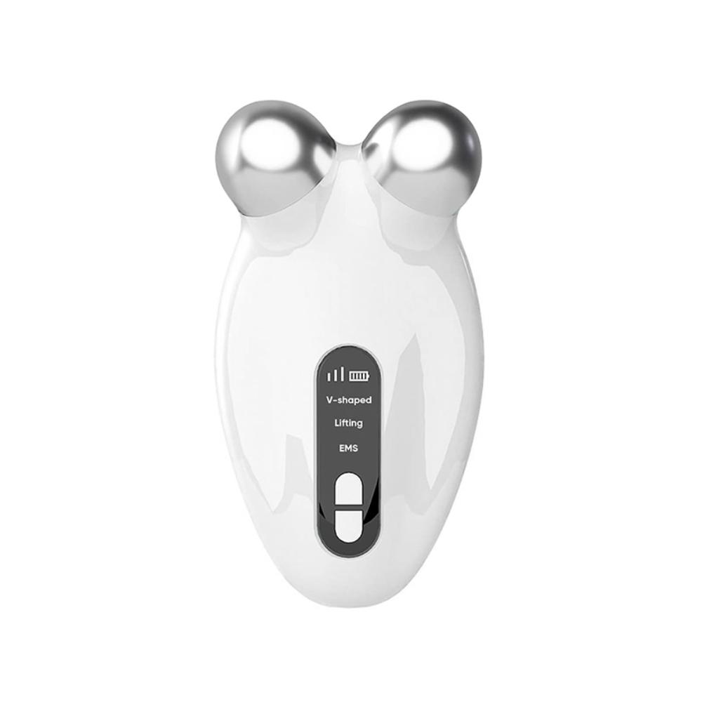 Mini EMS Beauty Instrument Facial Massager RollerFace Slimming Delicate Contour Lifting Firming Lift face and Tighten The Skin