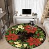 1PC Christmas Wreath Chair Carpet for Office, Indoor Non-Slip Washable  Carpet, Soft Comfortable Mat For Office Room Yy250930112