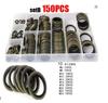 Cross-Border 150-Piece High-Pressure Oil Gasket Repair Kit (Rubber, Seals, Washers 6-24)