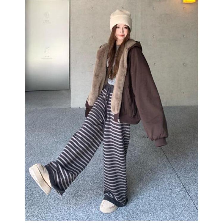 Thick Warm Winter Coat Women Short Double Sided Puffer Jacket Korean Style Casual Loose