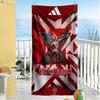 Team Club Personalized Name Beach Towel Super Soft & Absorbent Perfect for Traveling Yoga Camping and Swimming