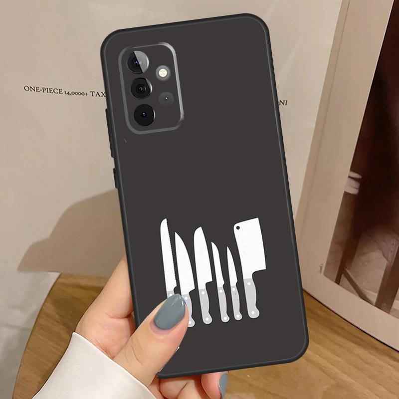 Baking Cook Chef Case For Samsung Galaxy A34 A54 A14 A15 A35 A55 A52 A32 A12 A51 A71 A13 A23 A33 A53 Cover