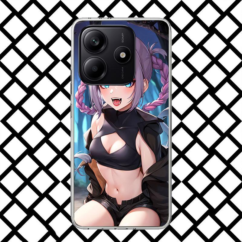 

Nazuna Nanakusa Anime Phone Case for Xiaomi Redmi Note 15 14 14S 13 12 12S 11 Pro Plus 11E 11T 11S 10S 5G Soft Cover Fundas Redm Redmi Note 12 Pro 5G