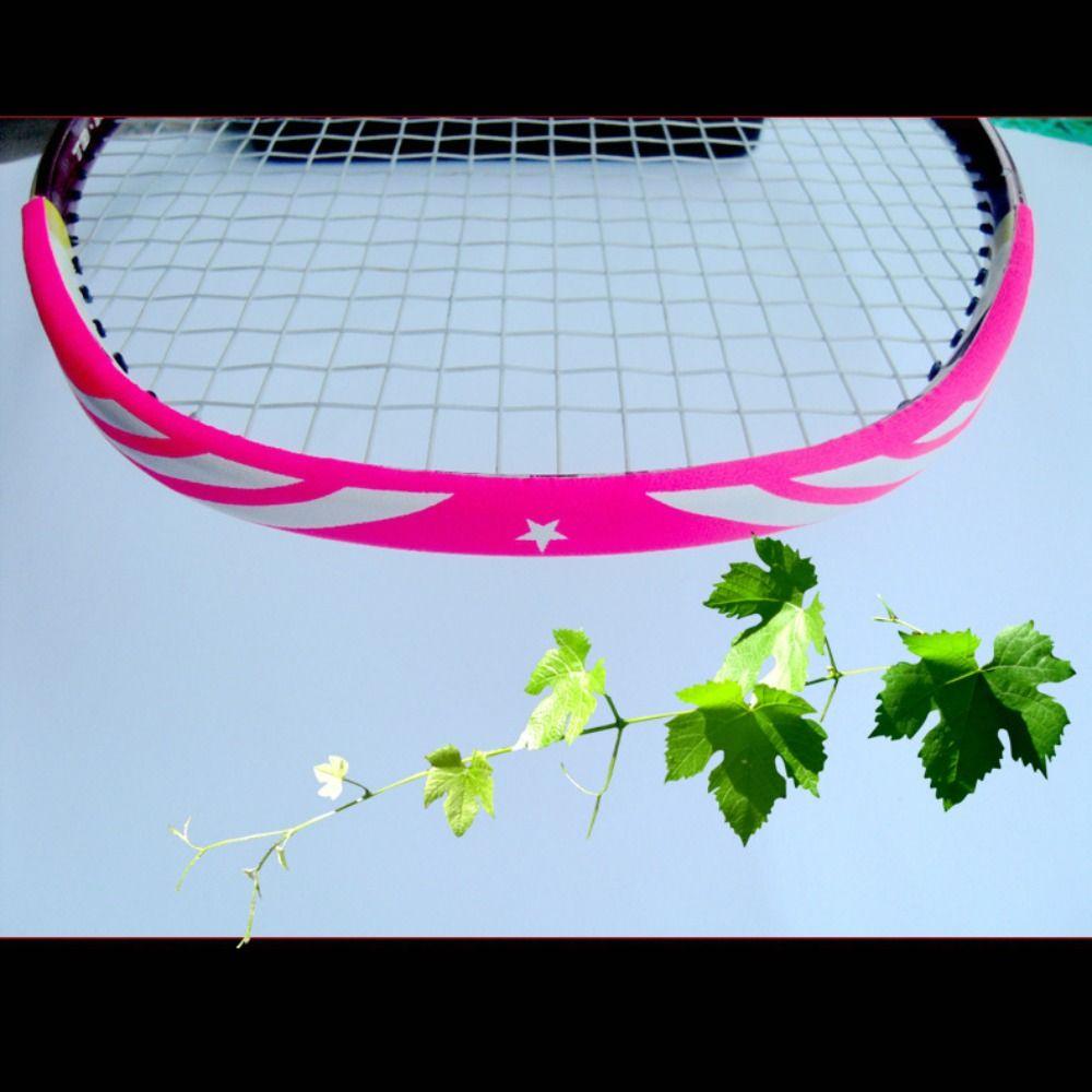 Wear Resistant Badminton Racket Head Edge Protector Racquet Protective Sticker  Badminton Racket