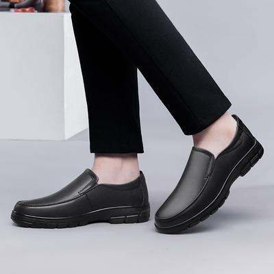 Large Size Business Casual Leather Shoes Autumn New Men's Shoes One-pedal Soft-soled Shoes Cross-border Fashion Men's Shoes
