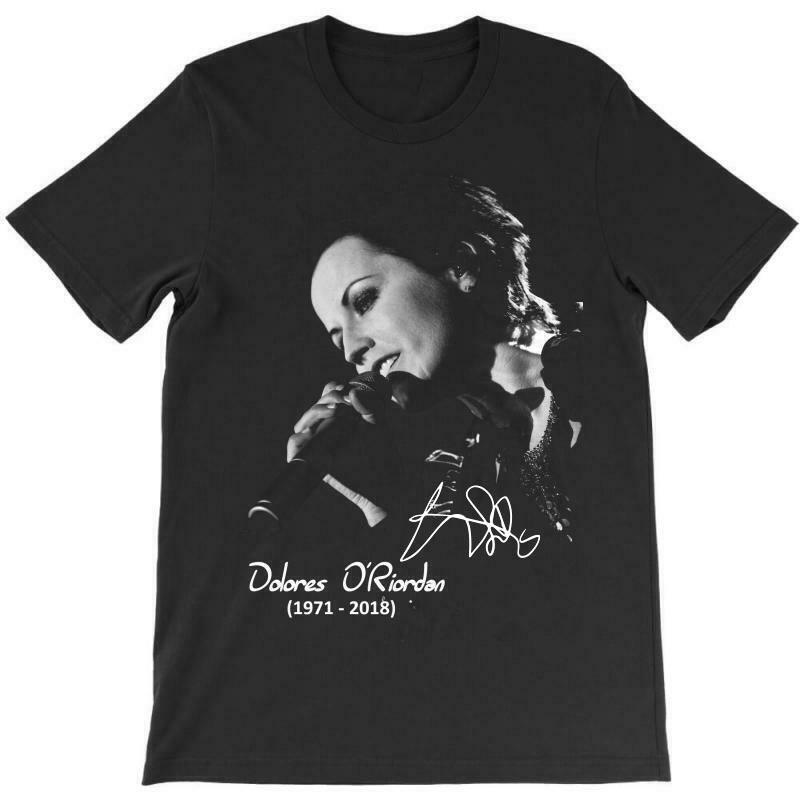 Vtg Dolores O'riordan The Cranberries Baumwolle Schwarz Unisex Shirt DI086 Unisex T-Shirt