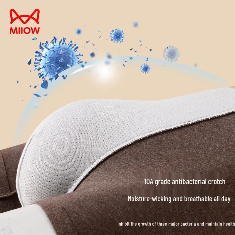 Mao Ren Men's Maillard Style Thermal Boxer Briefs