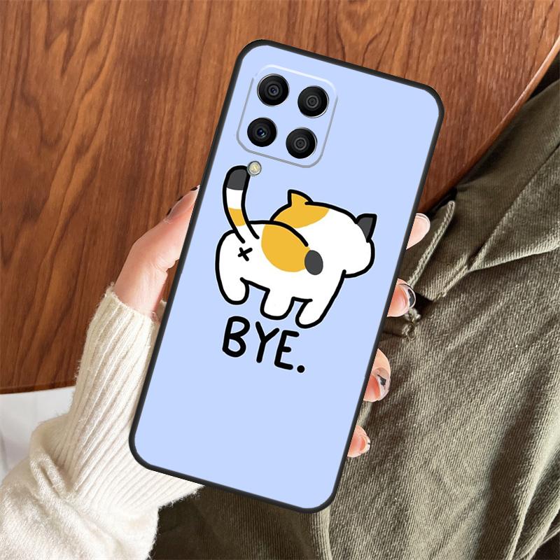 

Милый Мультяшный Чехол-Кошка Для Samsung Galaxy M13 M33 M53 M15 M35 M55 M06 M16 M36 M56 M31 M12 M32 M52 M14 M34 M54 Samsung M51