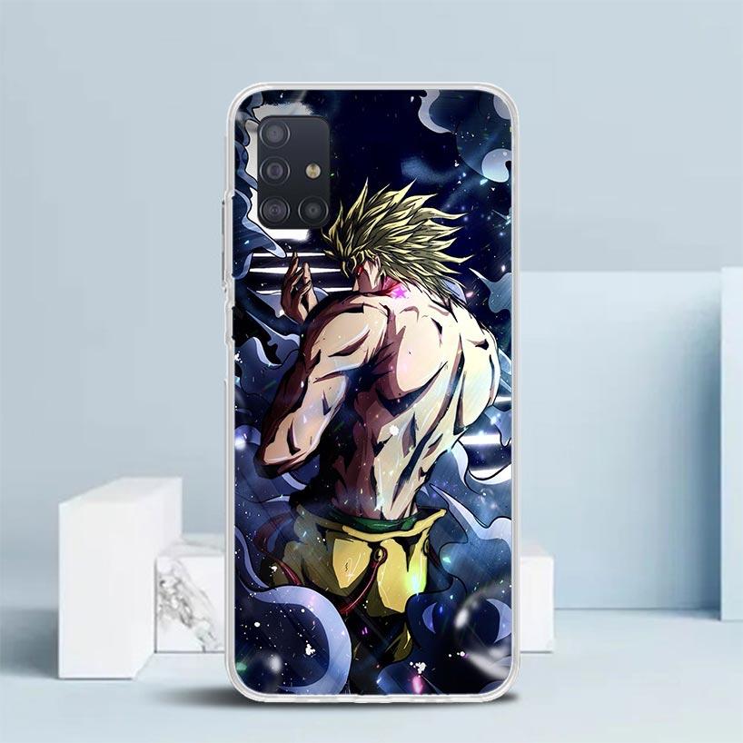 JoJo Adventure Dio Diego Brando Soft Cover for Samsung Galaxy A12 A22 A32 A52 A72 A02S Phone Case Note 20 Ultra 10 S10 Plus A51