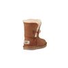 UGG Kids  Bailey Button II Sheepskin Thick Warm Durable Shock Absorbing Non-Slip Snow Boots Kids Boots Chestnut-Brown 1017400T-CHE