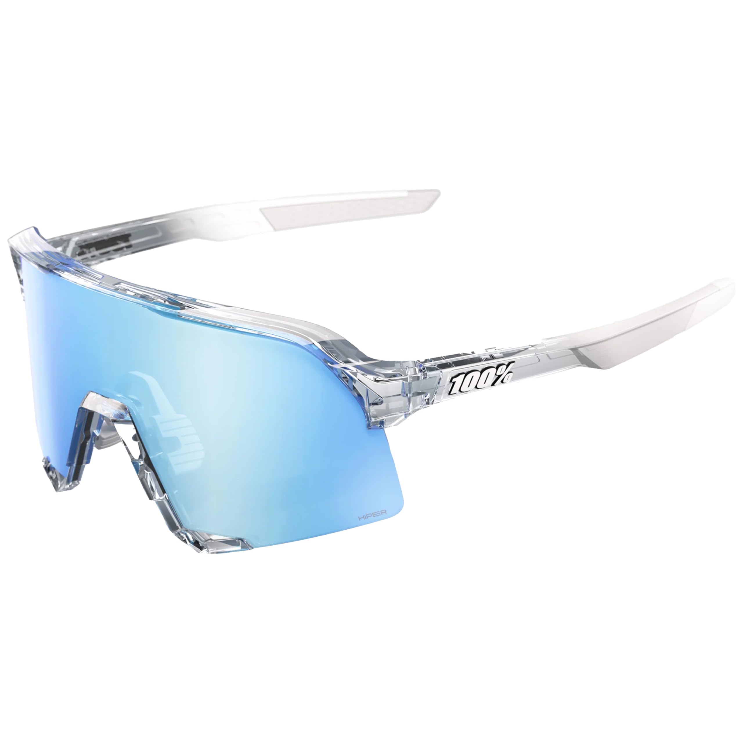 

S3 Спортивные Велосипедные Солнцезащитные Очки с Вентиляцией, Бейсбольные Солнцезащитные Очки для Дороги и со Сменной Линзой Hiper Blue, Дужка Моста 140 мм, 100% -