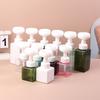 250/450ml Espuma Floral Jabón de Manos Linda Flor Burbuja Botella Dispensador de Jabón Líquido Botella con Bomba de Jabón de Manos Baño Pulsador Lavado de Manos