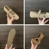 Mode Mode Schnallenriemen Schuhe Damen Ballerinas Mary Janes Schuhe Lässig Weich Damen Flach Bürodame Flache Schuhe
