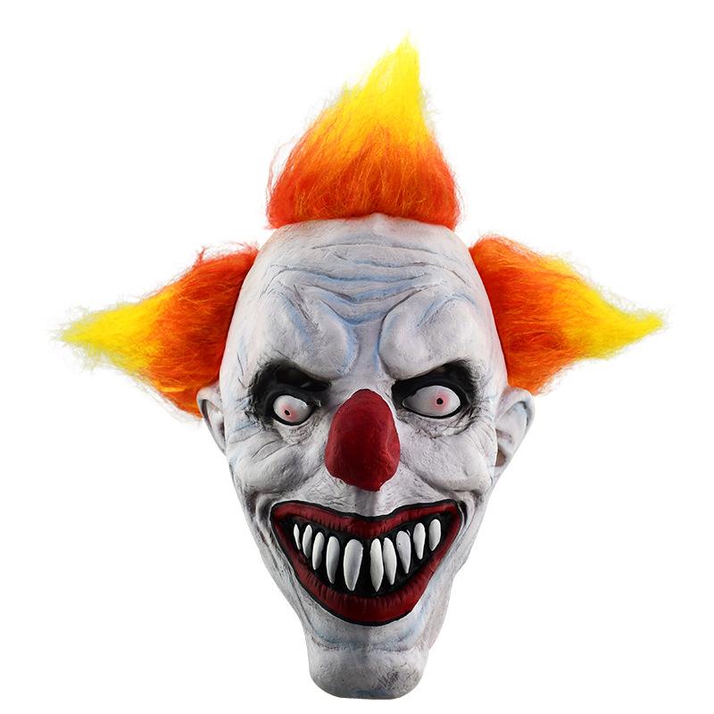 Evil Clown Latex Mask Horror-themed Dance Party Costume Mask Halloween Horror Clown Mask