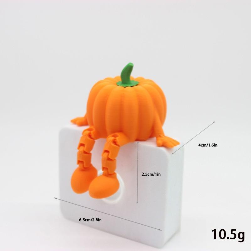 Halloween Home Decoration Choir Ghost Toy Pumpkin Man Faceless Cloak Male Mini Scene Model Ornament